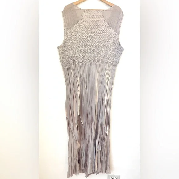 Vintage Women’s R&M Richards Champaign Dress Set Size 3X - Picture 4 of 6